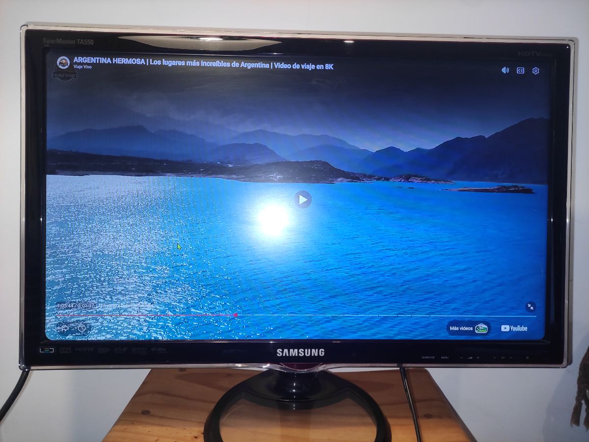 Tv/Monitor Samsung 24 Syncmaster Ta550 Usado! Zona Palermo