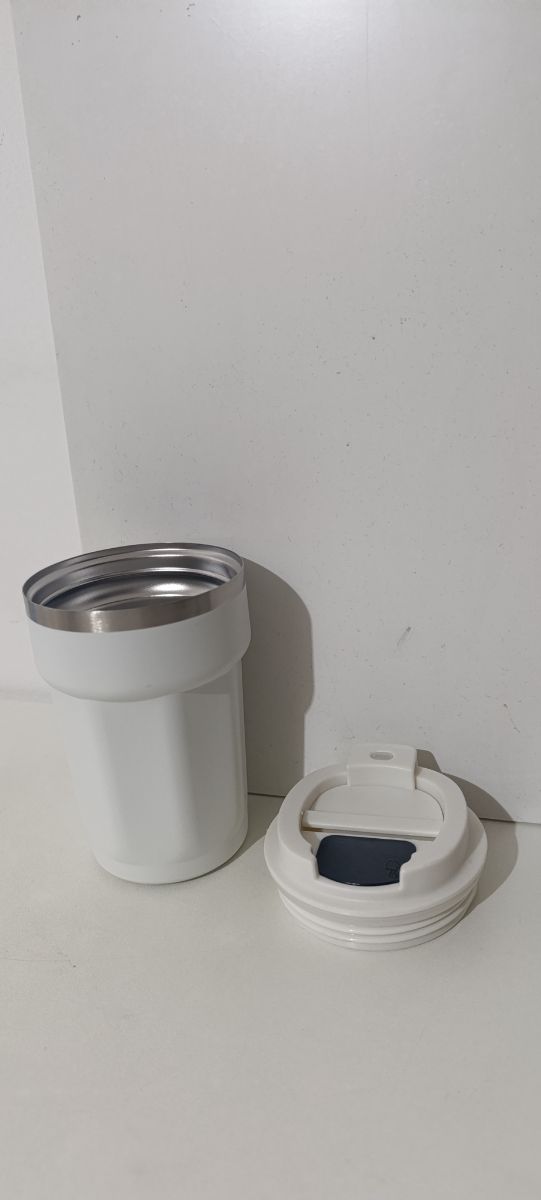 Baso termico acero inoxidable con censor de temperatura en tapa nuevo sin uso en caja