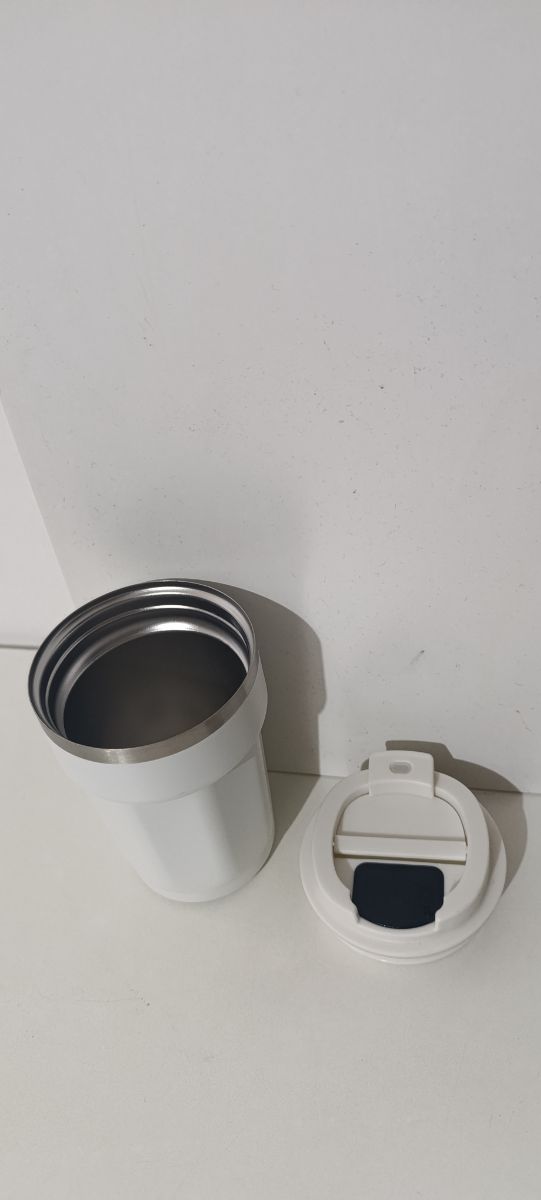 Baso termico acero inoxidable con censor de temperatura en tapa nuevo sin uso en caja