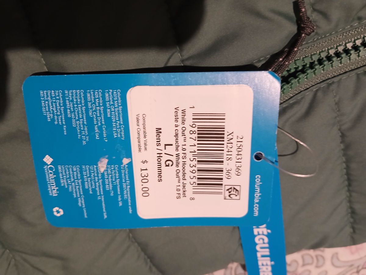Campera Columbia Omni-Heat Regular Fit