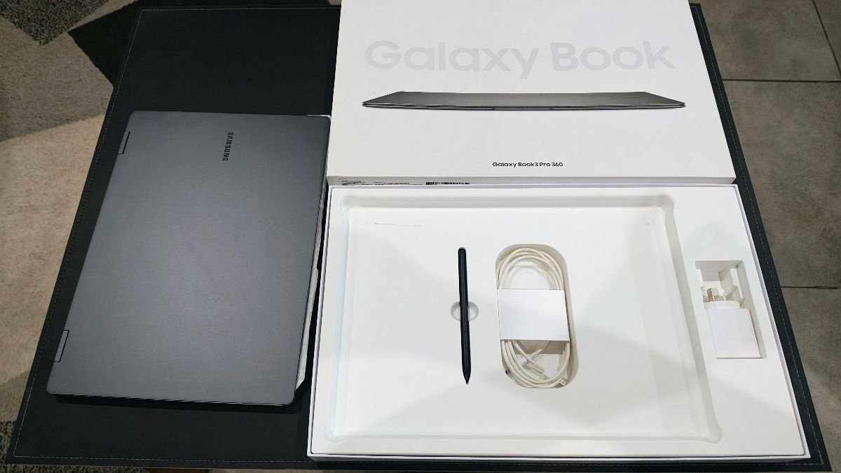 Laptop Samsung Galaxy Book3 Pro 360 I7 512GB 16gb Ram en caja como nueva
