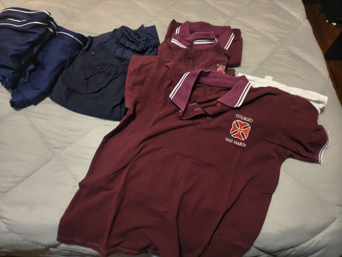 lote uniforme Colegio San Maron caba