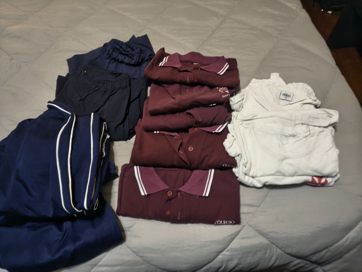 lote uniforme Colegio San Maron caba