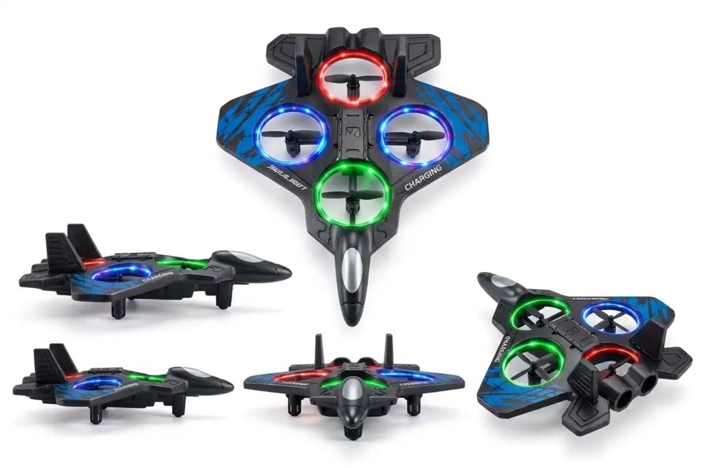 🚁 Drone Jet Control Remoto Avión RC Vuelo Para Niños Y Adultos