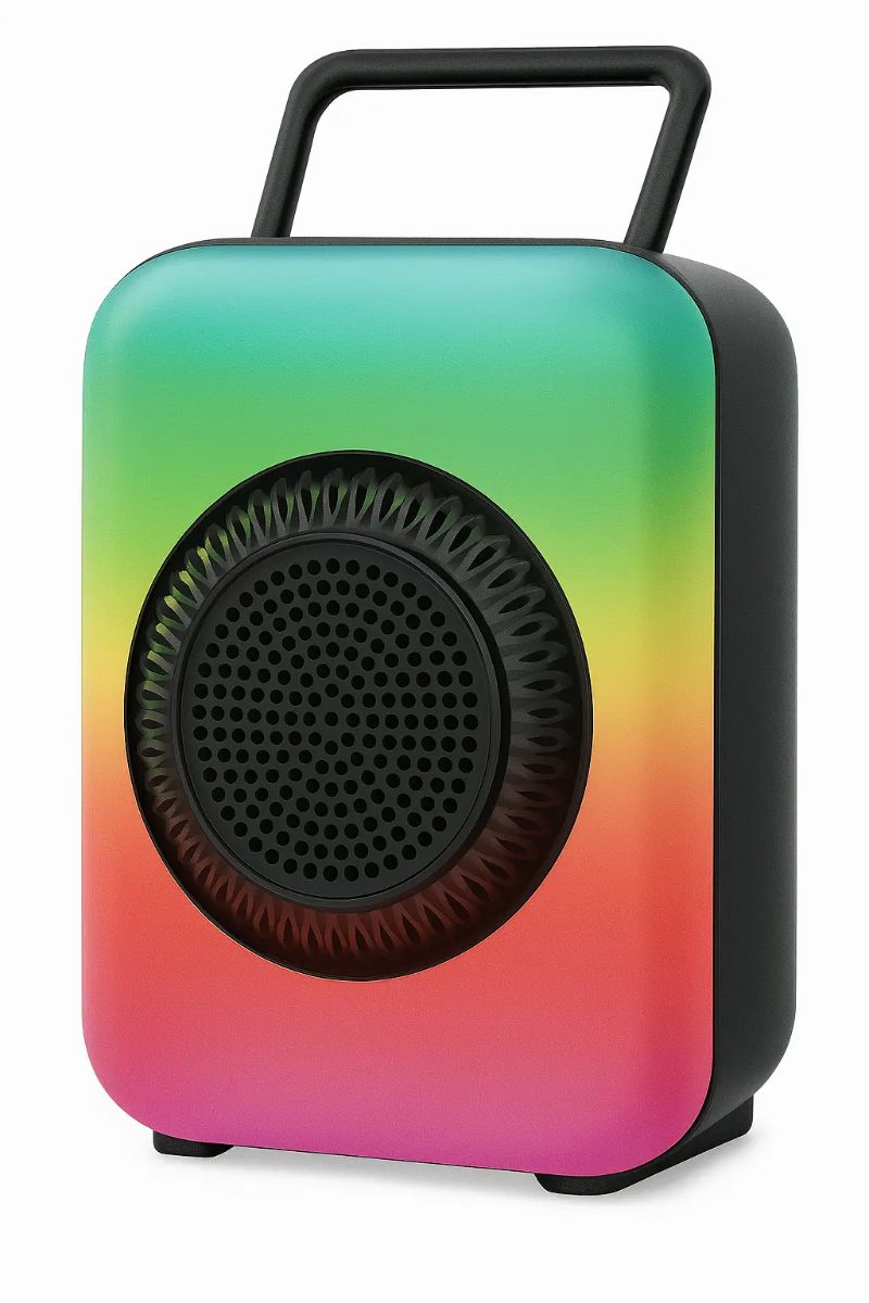 🔥 Parlante Bluetooth Portátil GTS-1867 3" RGB Luces LED Radio FM
