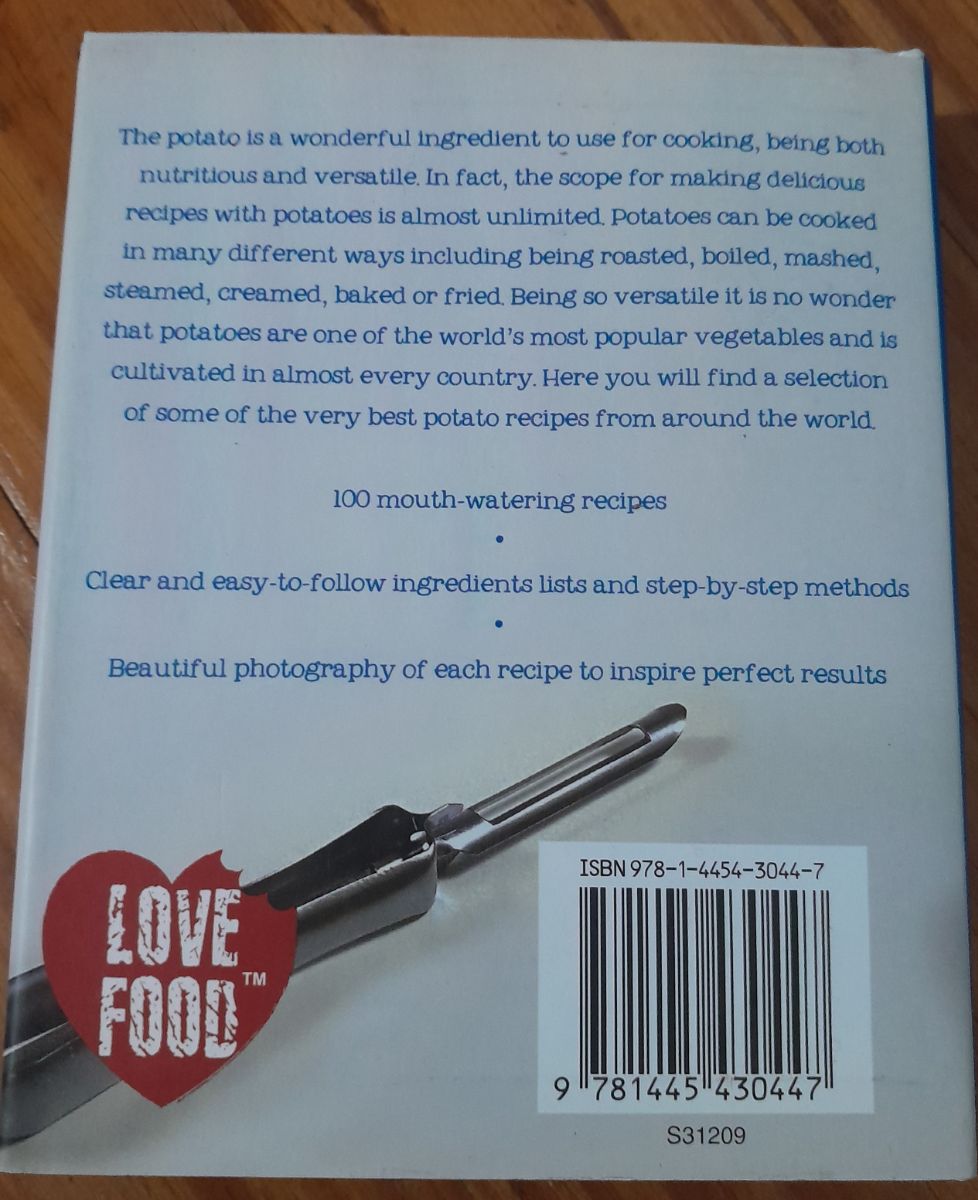 Libro "Potatoes 100 everyday recipes"