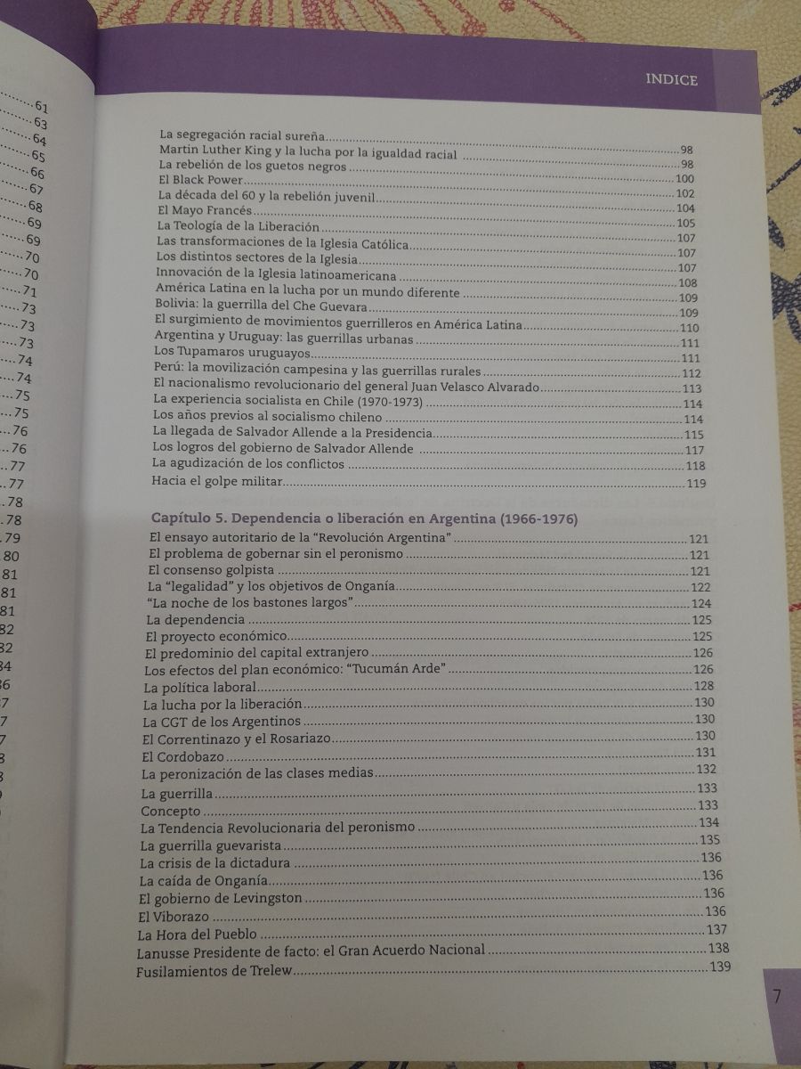 Libro educativo "Historia V"