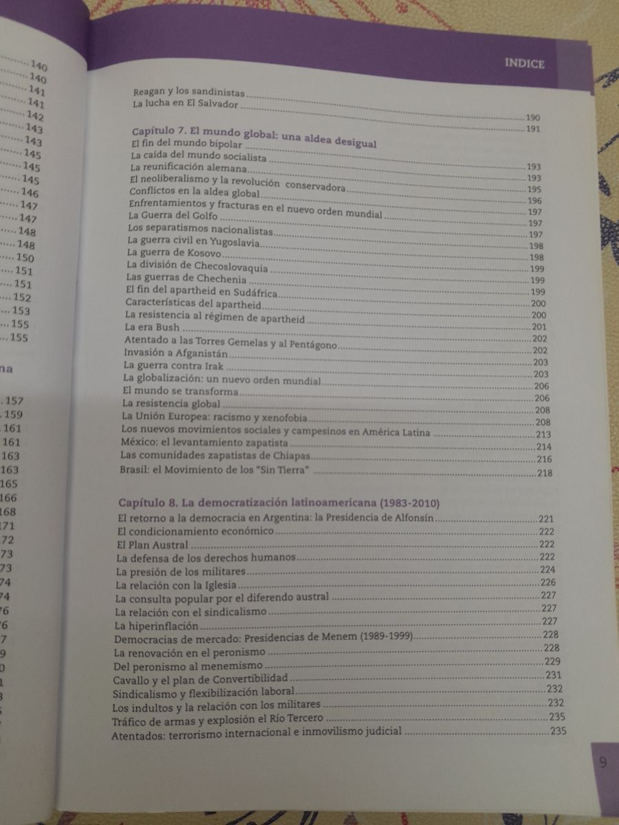 Libro educativo "Historia V"