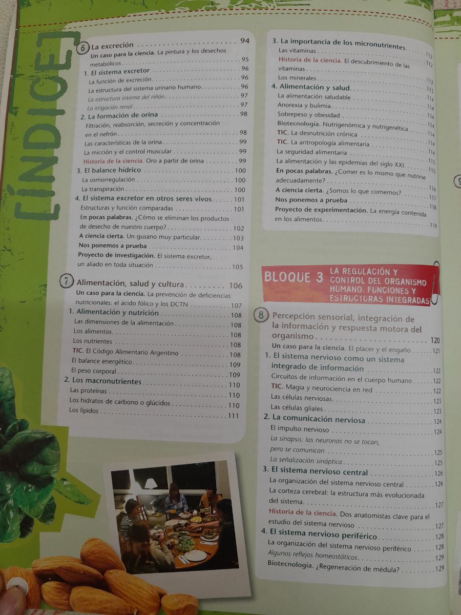 Libro educativo "Biología para pensar"