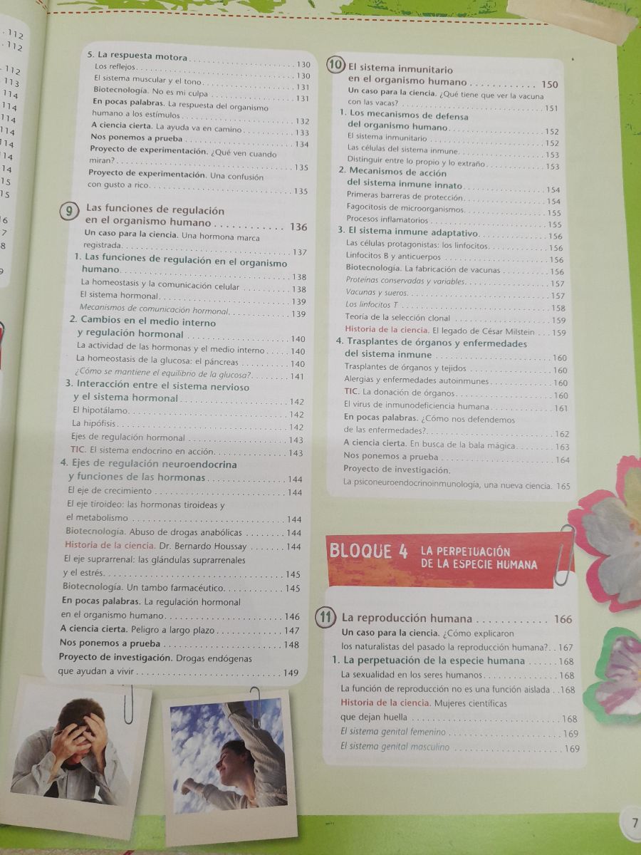 Libro educativo "Biología para pensar"