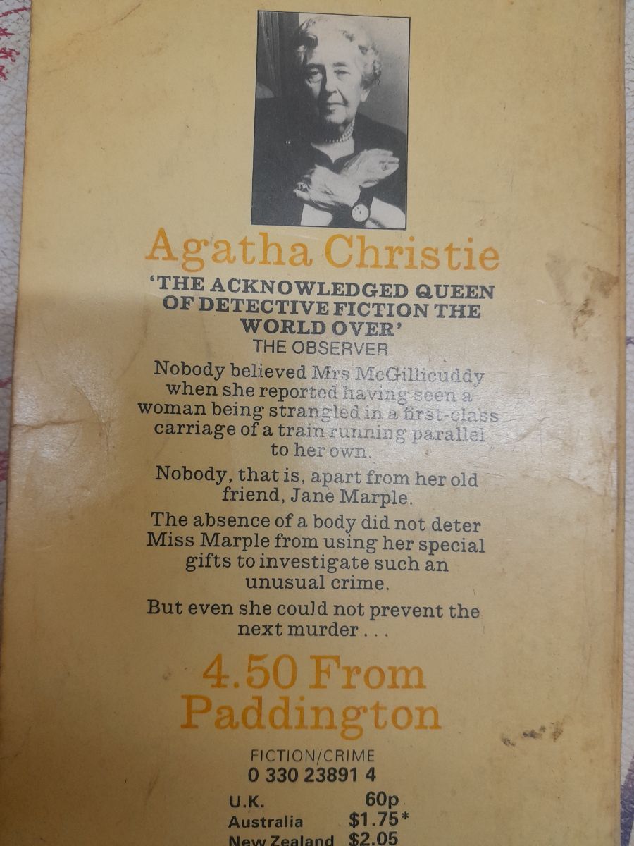 "4.50 From Paddington" de Agatha Christie