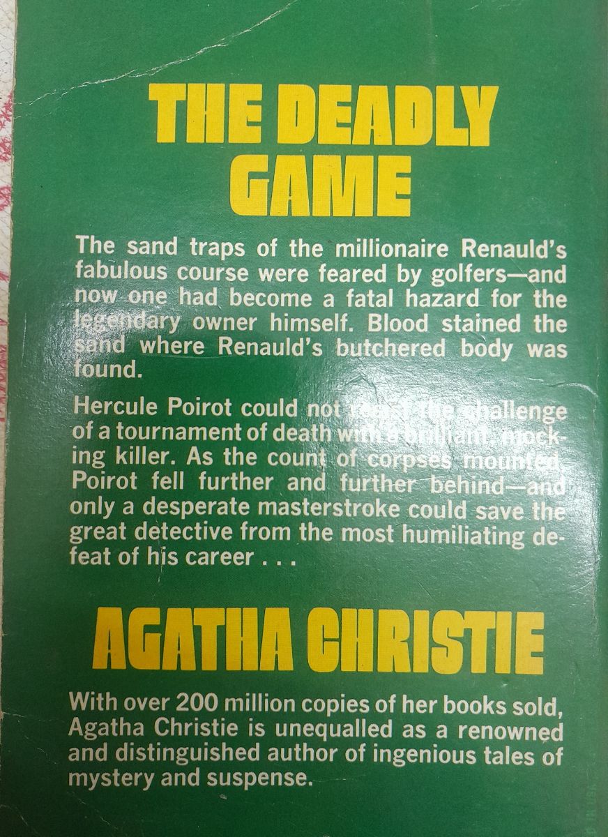 "Murder on The Links" de Agatha Christie