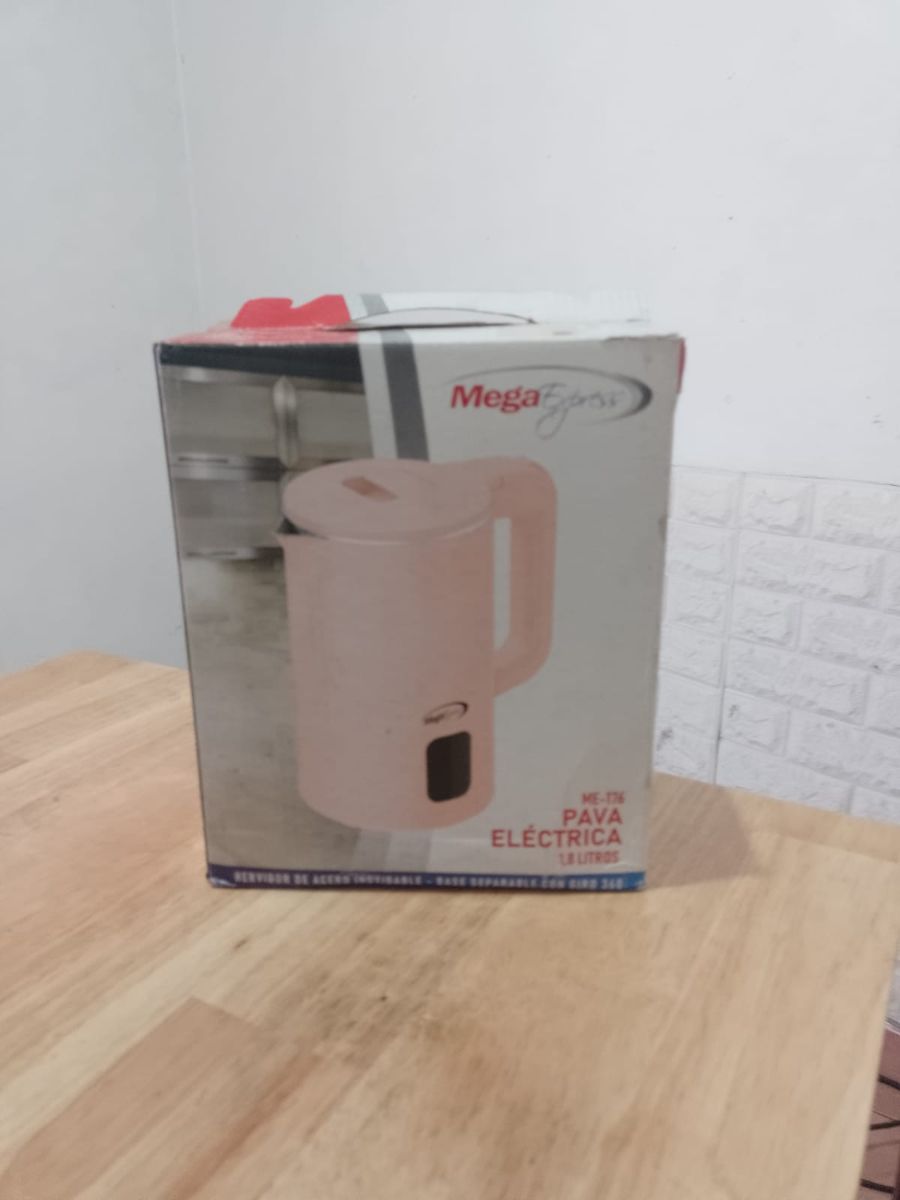 PAVA ELÉCTRICA ROSA 1,8L MEGAEXPRESS (ME-176)