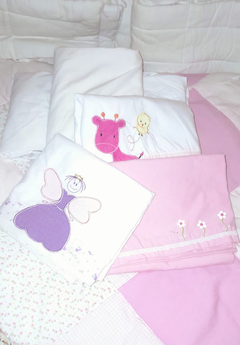COVER ACOLCHADO + CHICHONERA CUNA FUNCIONAL ACCESORIOS BEBES