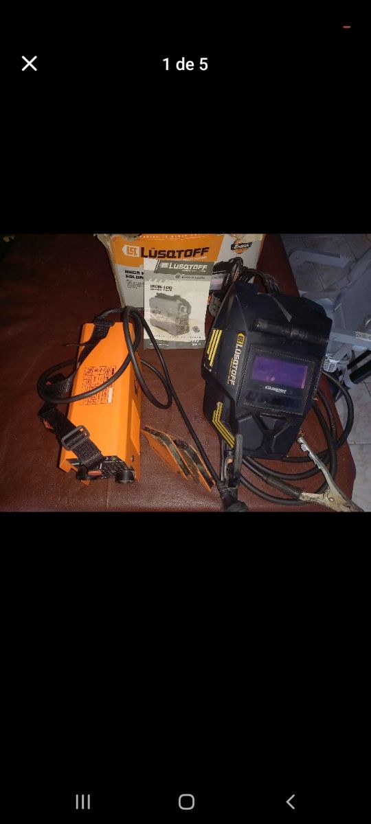 Soldadora inverter lufqtoff