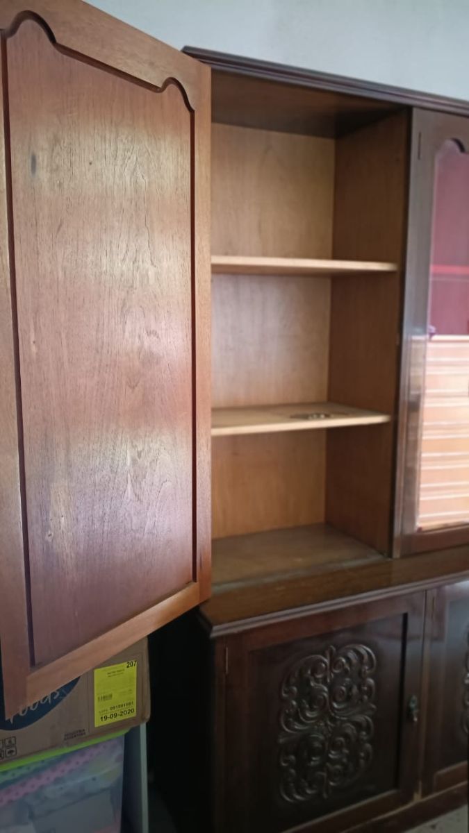 JUEGO DE COMEDOR ANTIGUO TALLADO