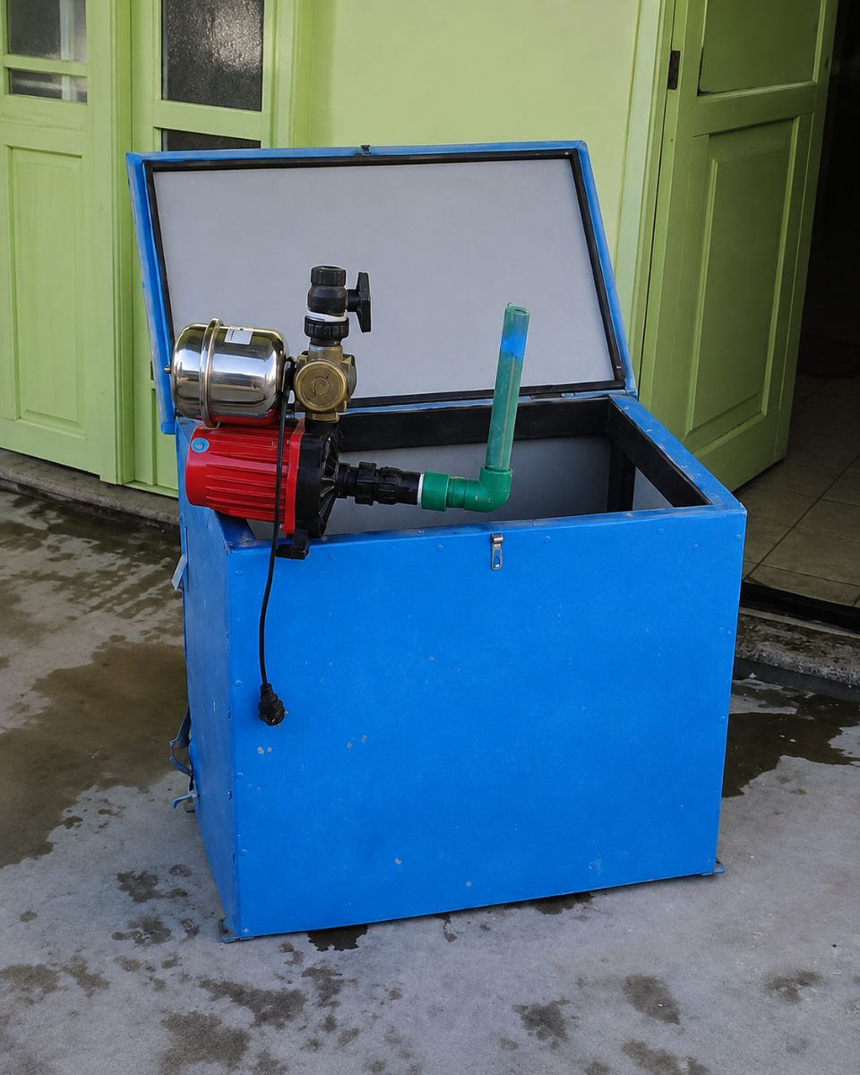 Bomba presurizadora ROWA Tango Press 24 + baúl protector