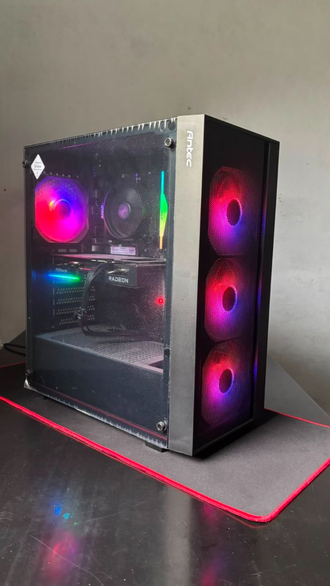 Pc Gamer Amd Ryzen 5 7600 + Rx 9060 Xt 16gb 5 Meses De Uso (Usado)