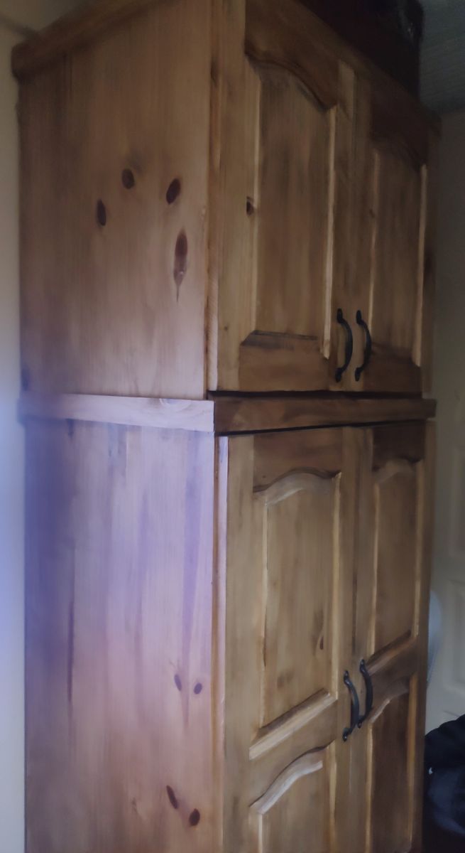 Ropero pino estilo campo