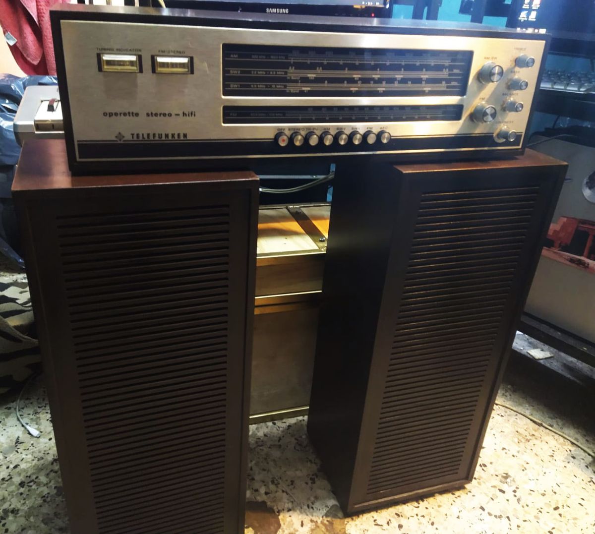 TELEFUNKEN  operette 201 - stereo - hifi año 1964 de coleccion