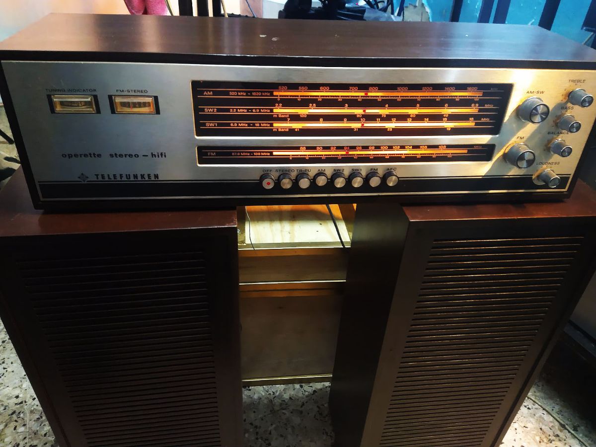 TELEFUNKEN  operette 201 - stereo - hifi año 1964 de coleccion