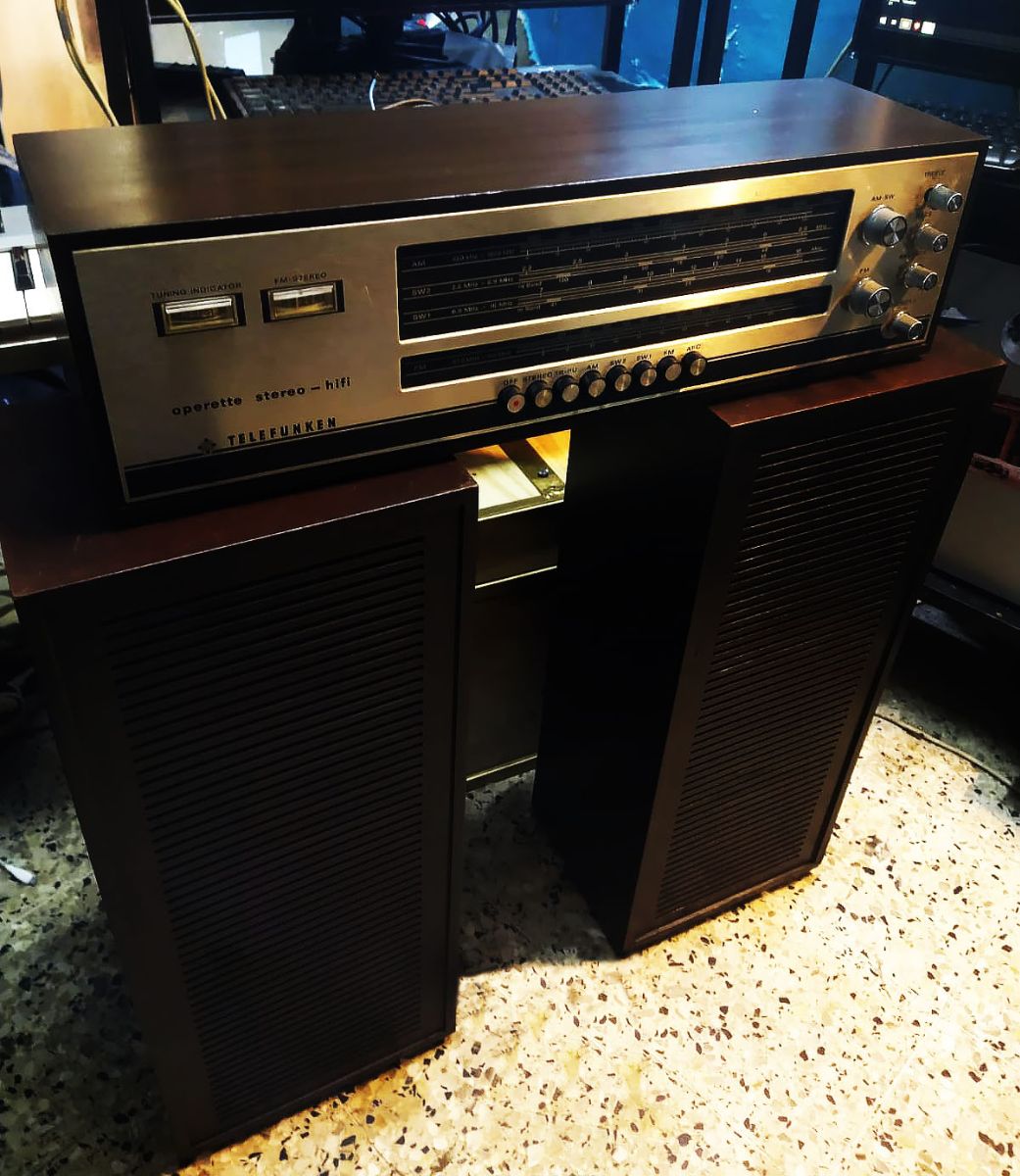 TELEFUNKEN  operette 201 - stereo - hifi año 1964 de coleccion