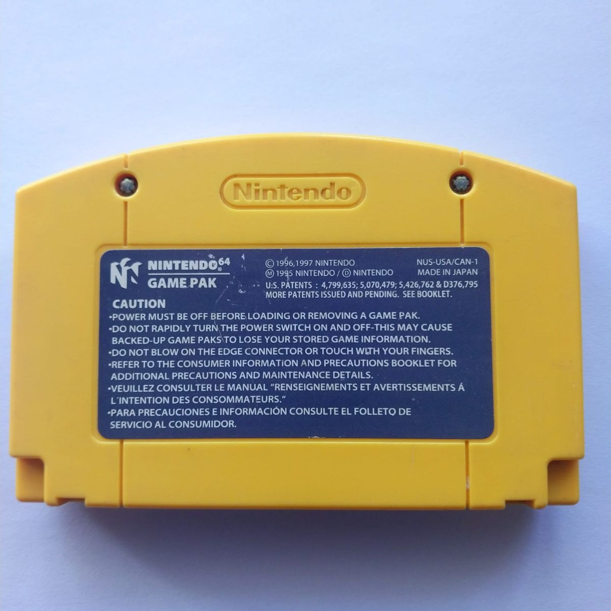 Nintendo 64 Donkey Kong 64 Original Americano