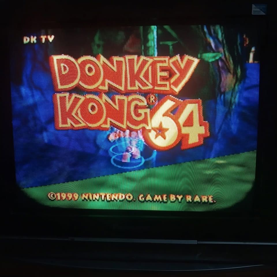 Nintendo 64 Donkey Kong 64 Original Americano