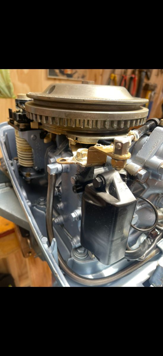 Evinrude 7.5hp pata corta.