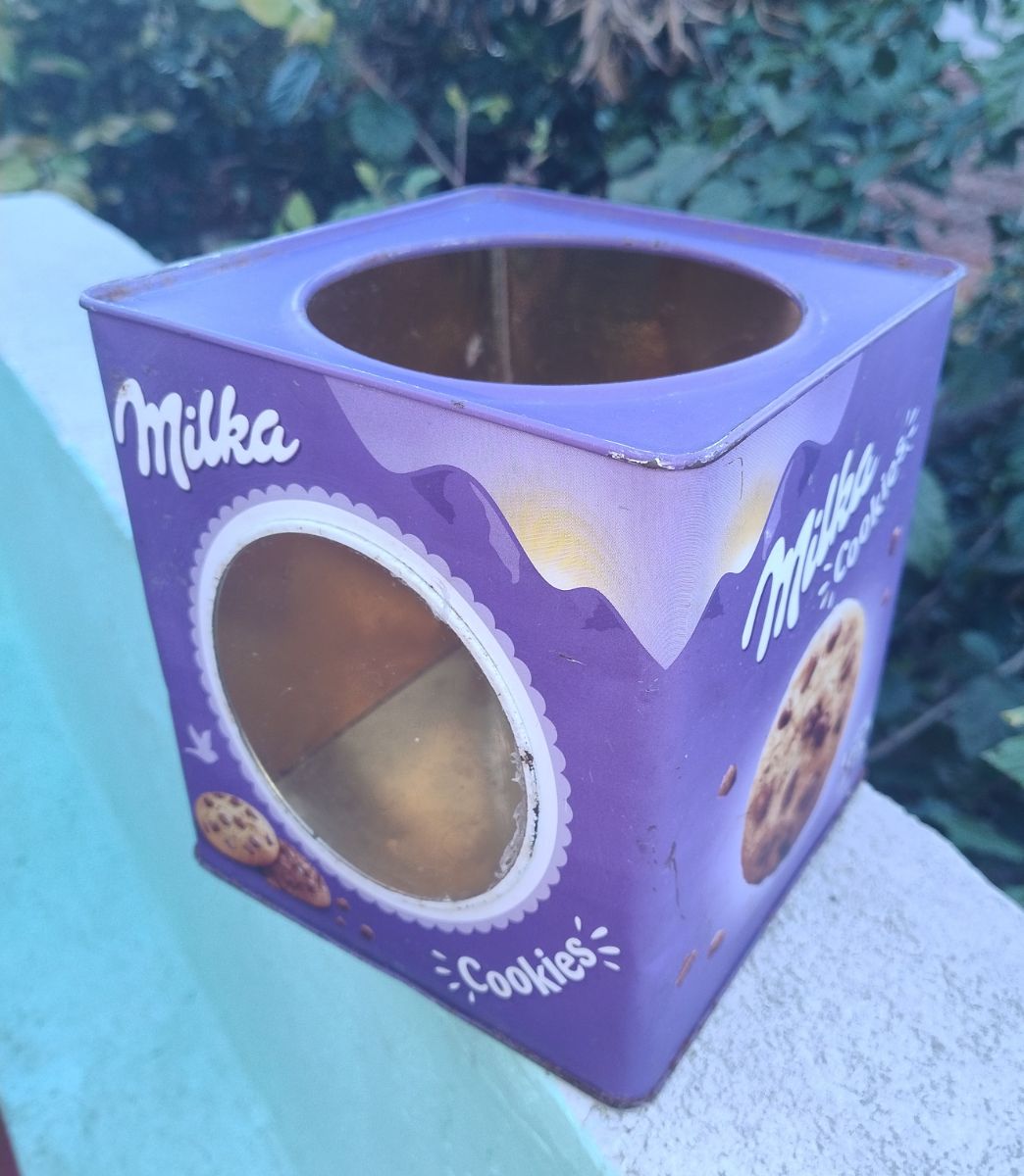 Milka - lata de galletas