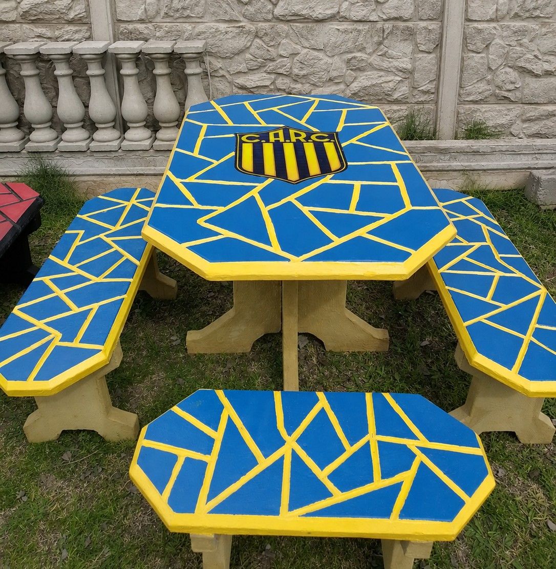Juego de jardín (Mesas del hincha)