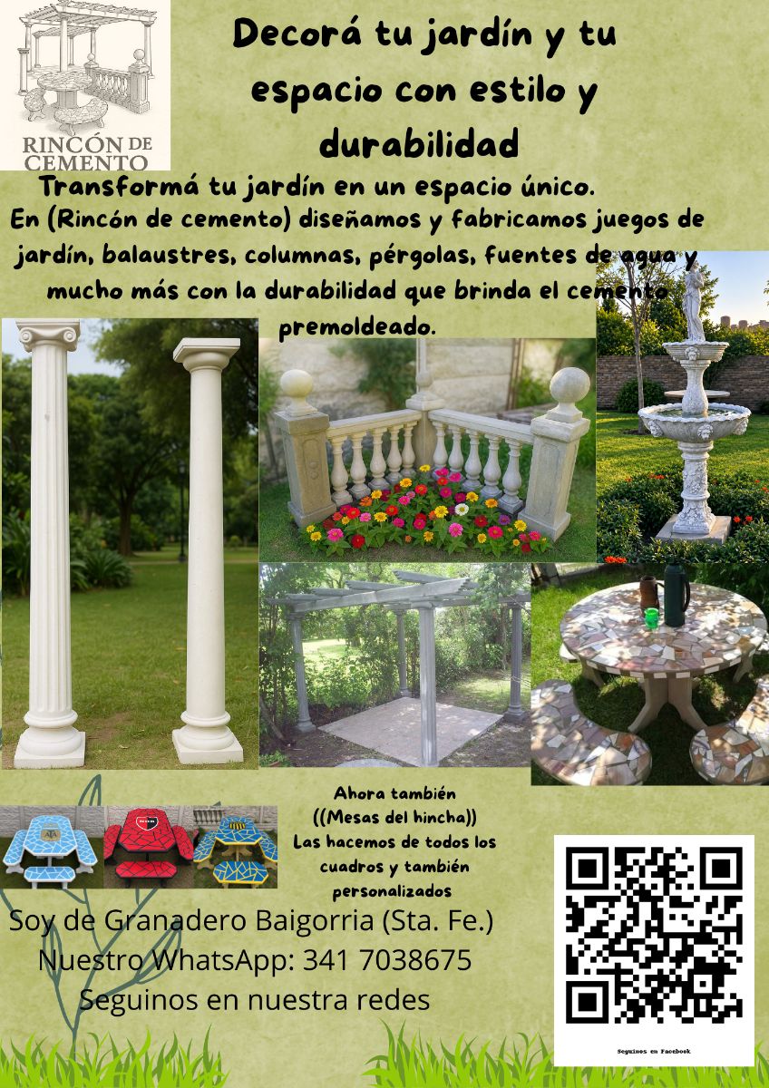 Premoldeados de cemento