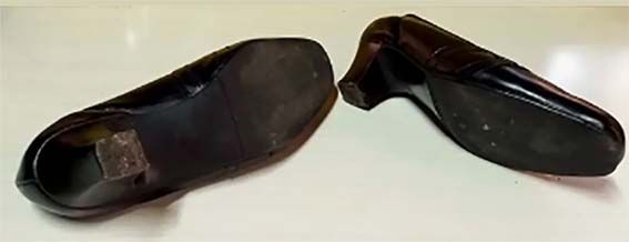 Zapatos Mujer San Crispino Taco 1/2 Cuero Negro 37