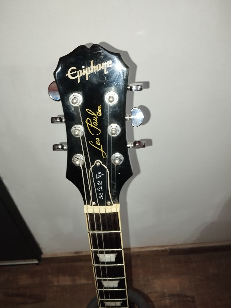 Guitarra Epiphone Gold Top 56' año 2005