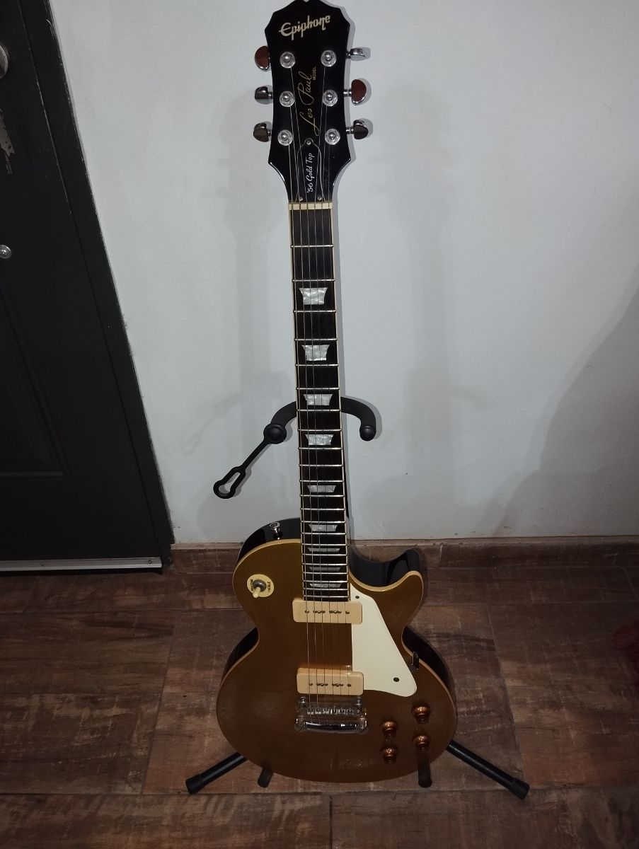 Guitarra Epiphone Gold Top 56' año 2005