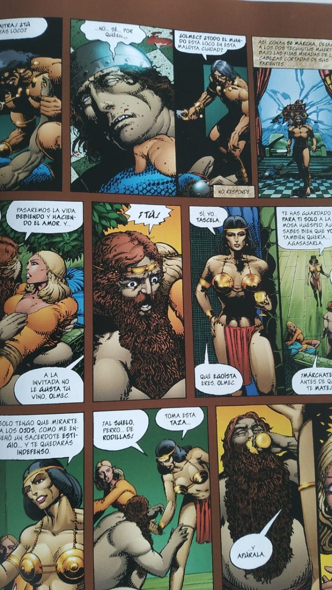 CONAN: CLAVOS ROJOS DE R. HOWARD, ROY THOMAS Y BARRY W. SMITH (PLANETA DeAGOSTINI)