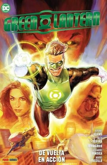 Green Lantern Vuelta A La Acción + Amor Y Guerra + Regalo (Adamas/Xermánico | PANINI)
