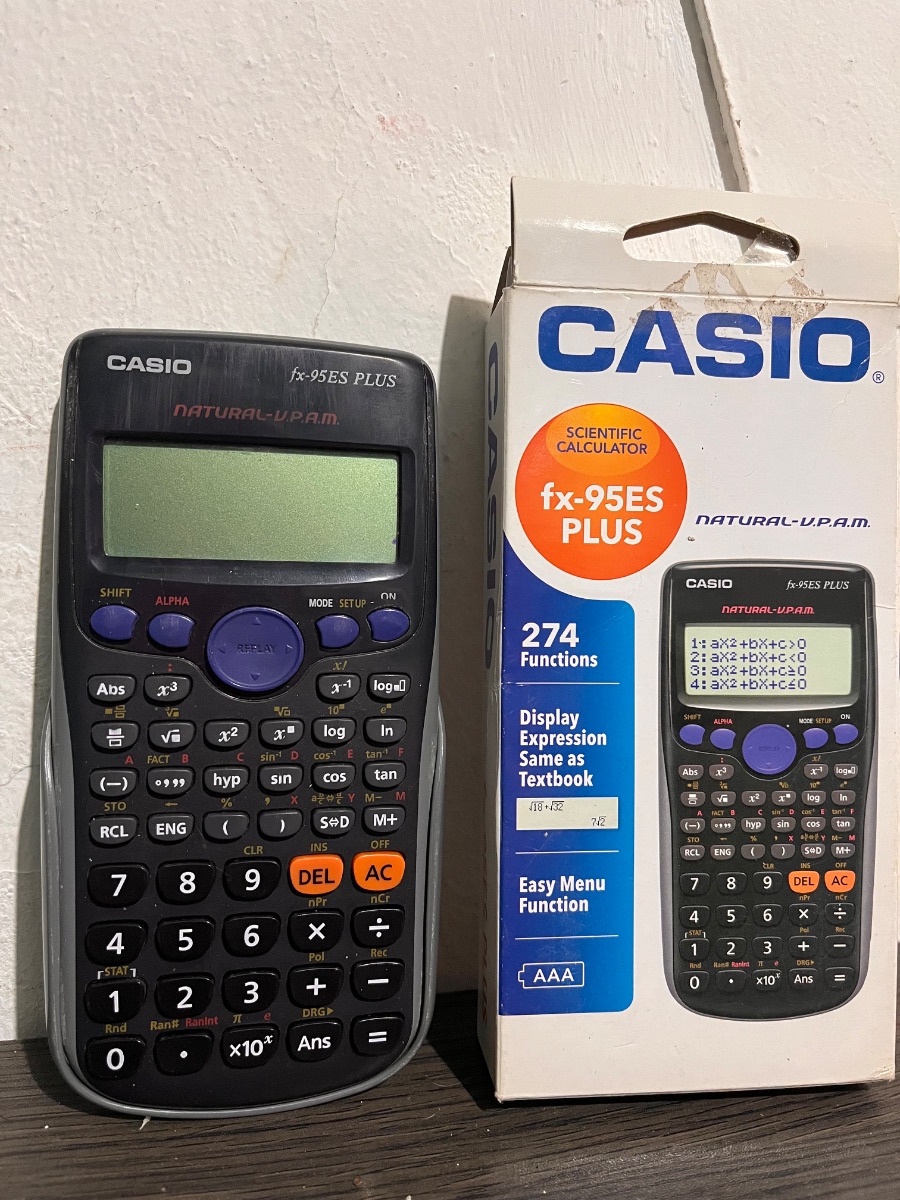 Calculadora cientifica casio fx-95ES Plus
