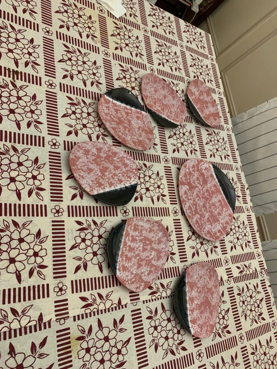 PLATOS DE CERAMICA PARA PIZZAS O SANDWICHES