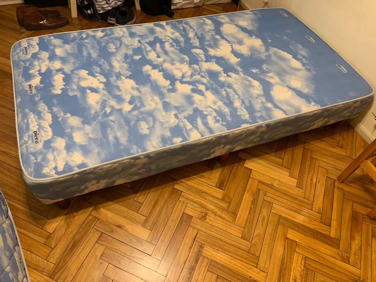 DOS BASES DE SOMMIER DE PLAZA Y MEDIA. PRECIO POR AMBAS