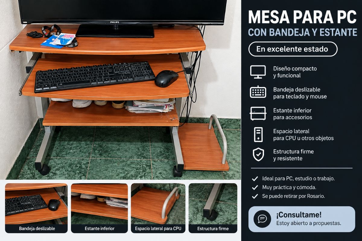 Mesa para compu/ tele