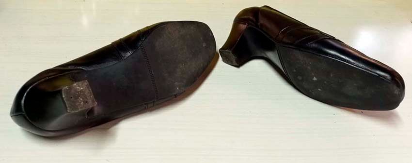 Zapatos Mujer San Crispino Taco 1/2 Cuero Negro 37