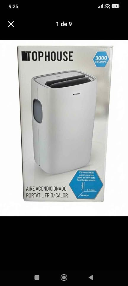 Aire Acond. Top House 3000 Frío/calor Eléctrico