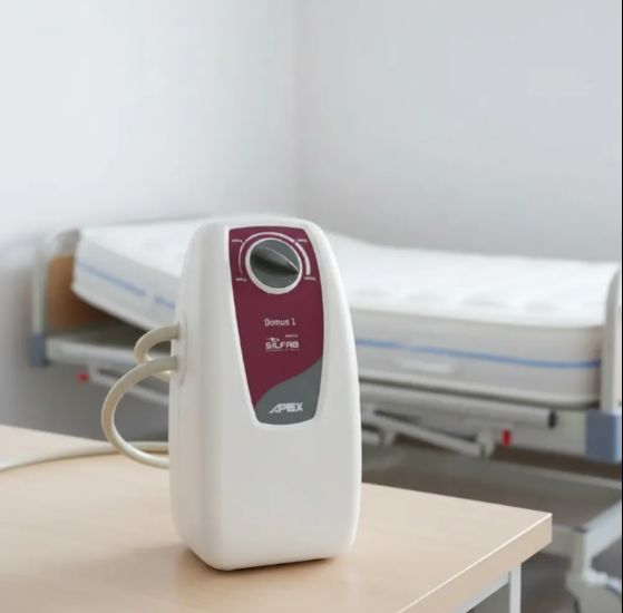 Motor inflador para colchón antiescaras nuevo marca Silfab viene con mangueras no incluye colchón