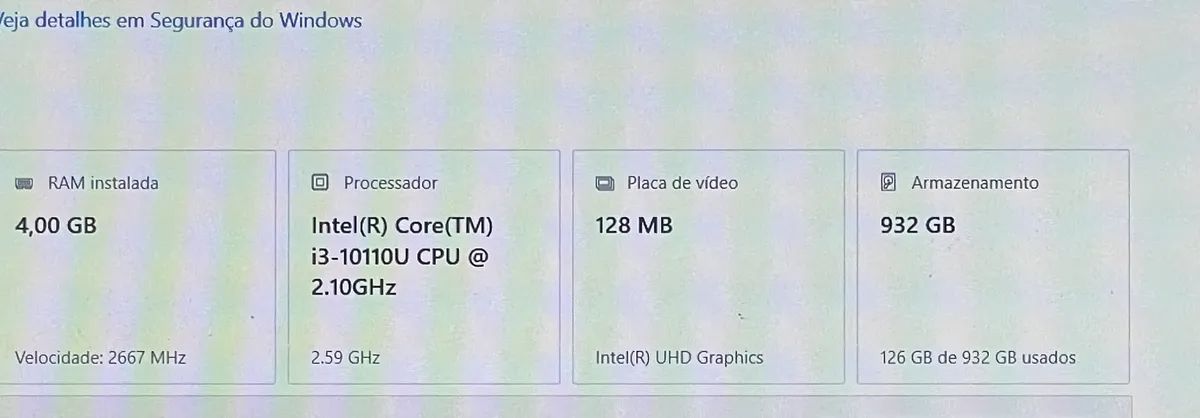 Notebook Samsung Intel Core I3 10a Gen 4gb 1tb Hd