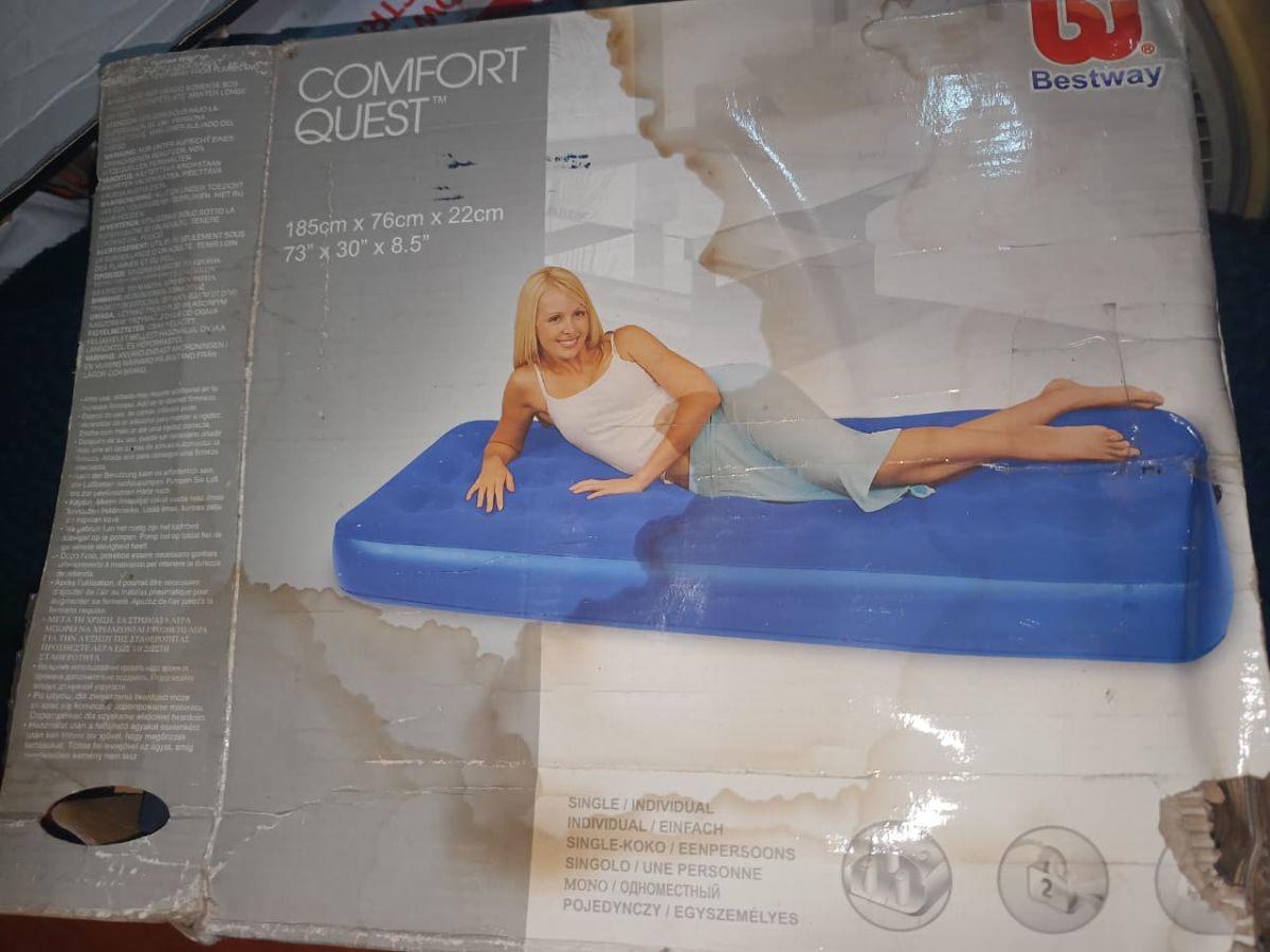 Colchon inflable de 1 plaza