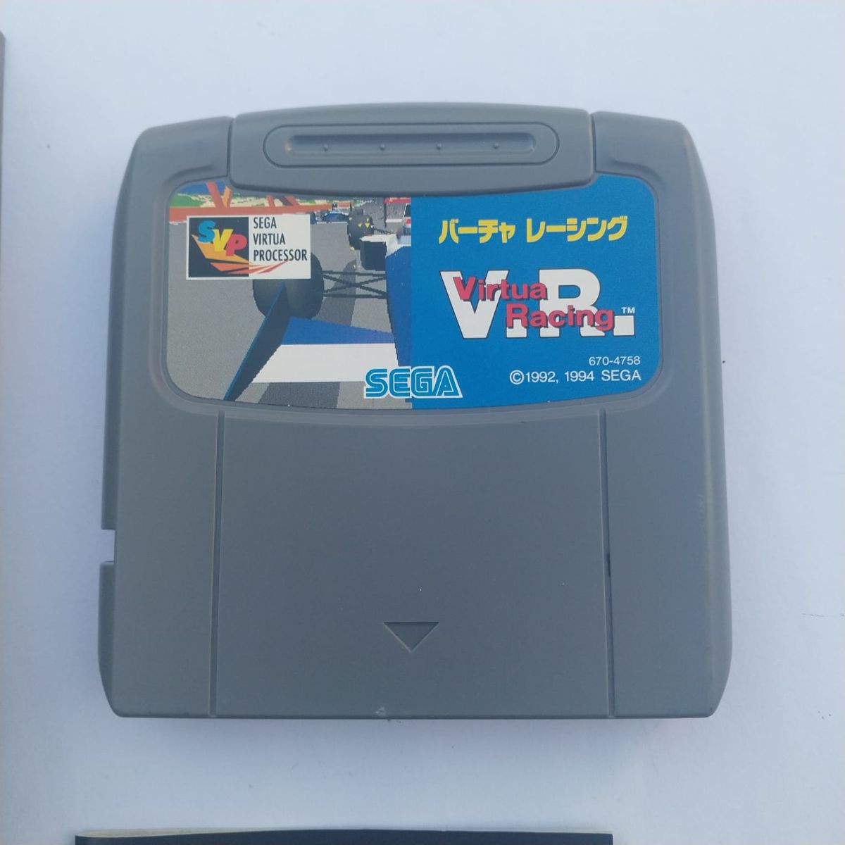 Virtua Racing Original Japonés de Sega Mega Drive