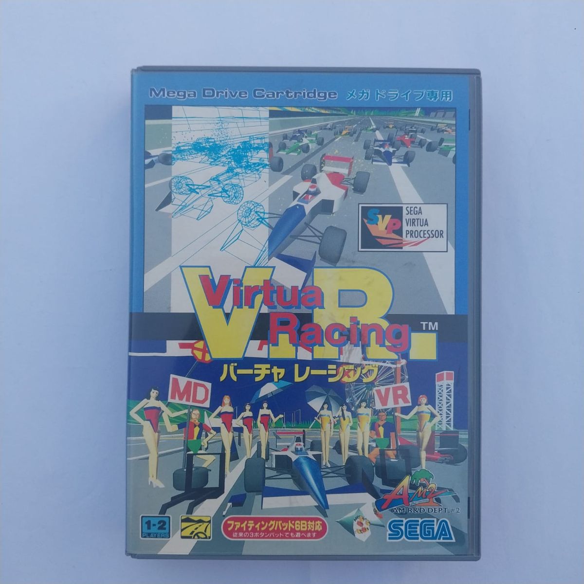Virtua Racing Original Japonés de Sega Mega Drive