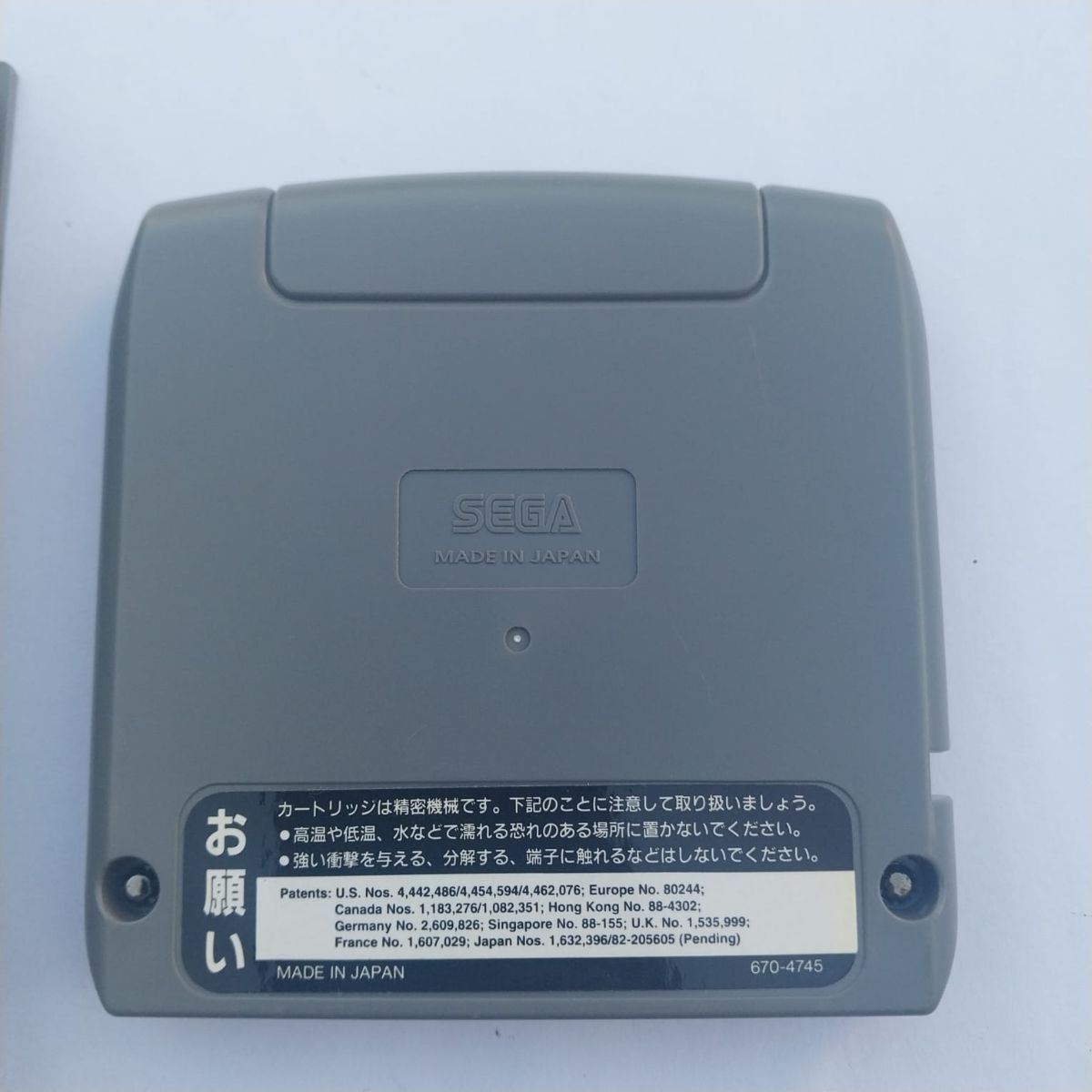 Virtua Racing Original Japonés de Sega Mega Drive