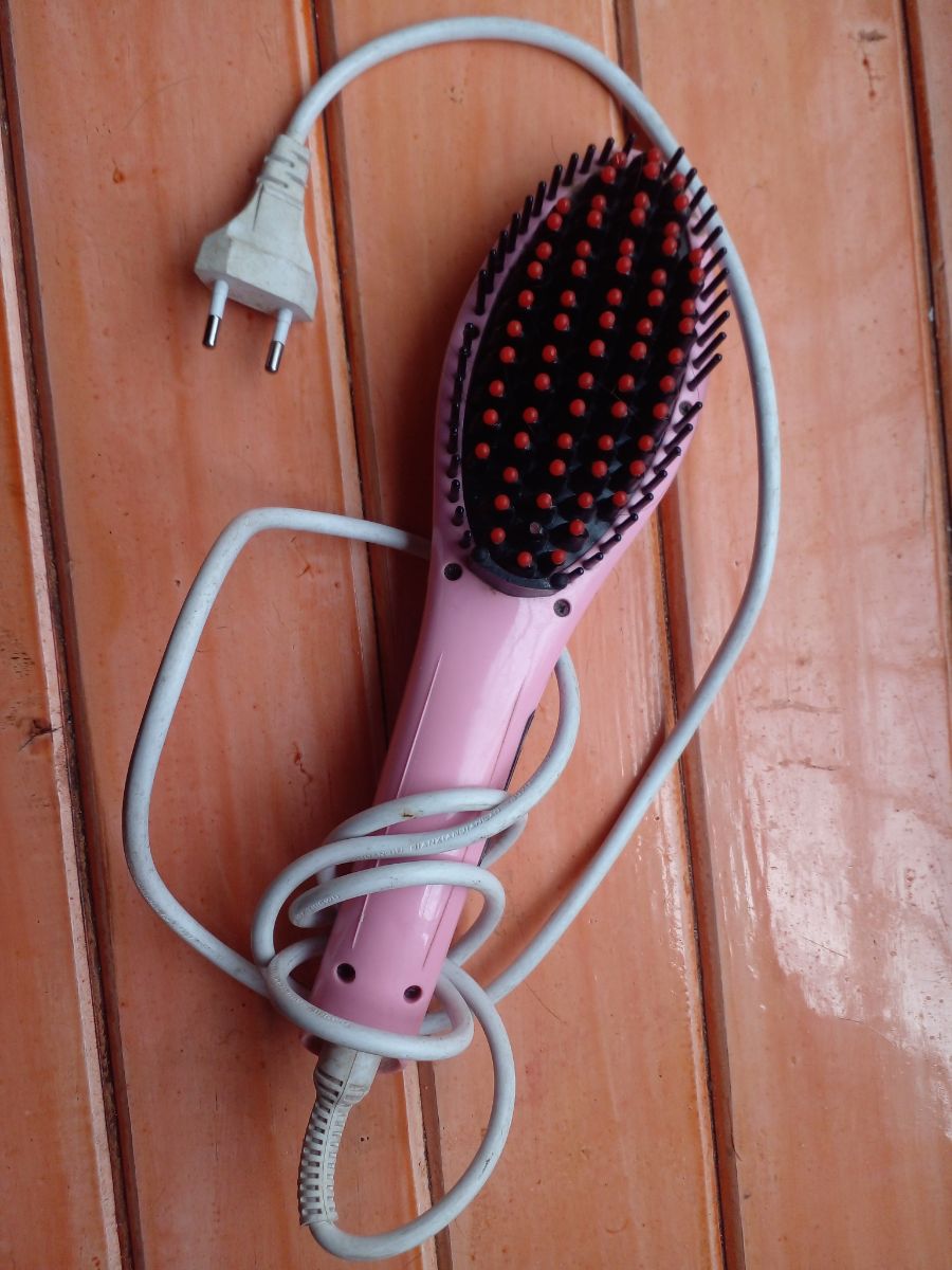 Peine Alisador Planchita Pelo Cepillo